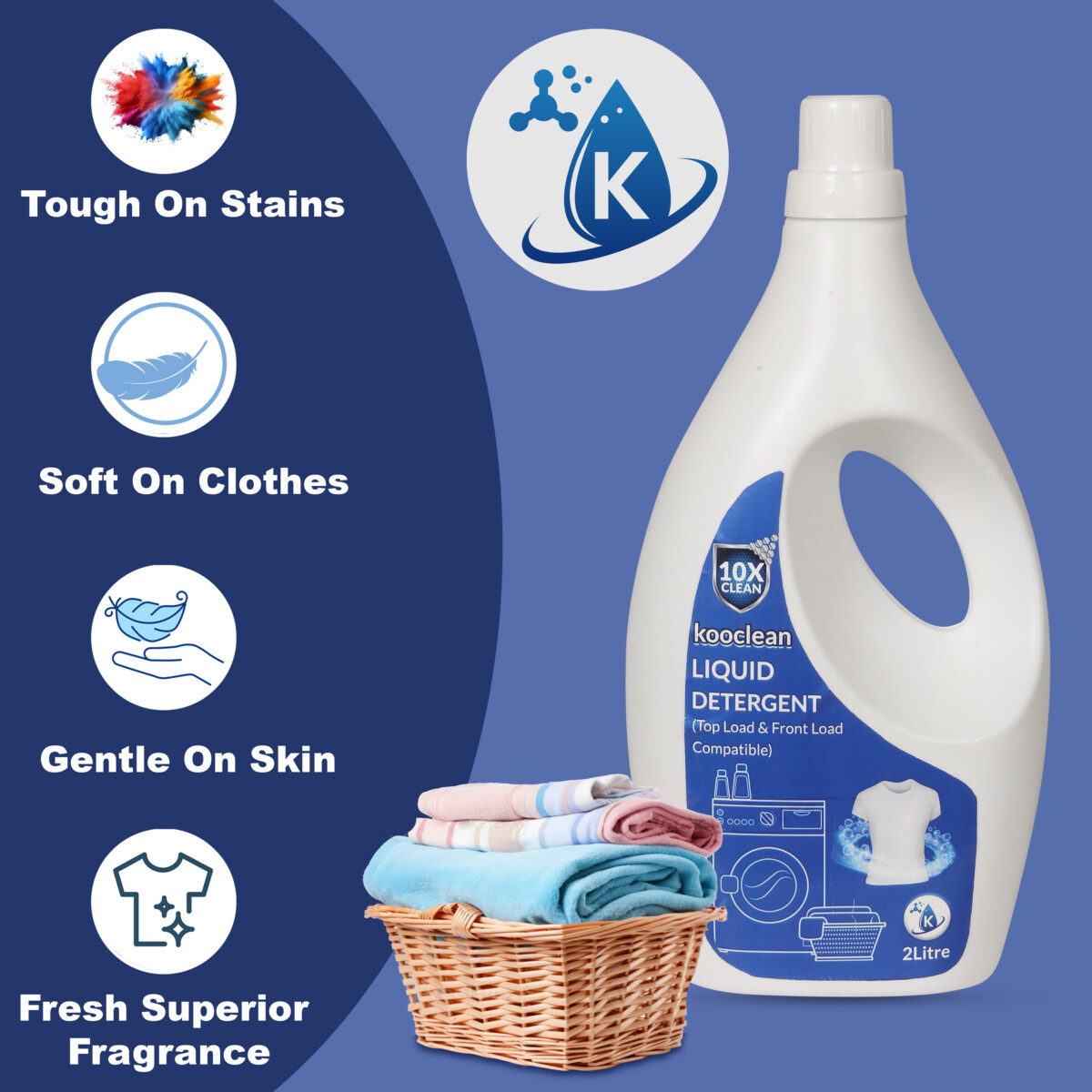 liquid detergent 2l